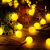 LED Outdoor Courtyard Decoration Battery Box String Lights Christmas Festival Creative Frost round Ball Small White Ball Colored Lights