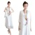 Two-Piece Embroidery Cotton and Linen Dress for Women Summer 2 New Ethnic Style Loose Slimming Temperament Mid-Length Skirt