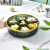 X51-8502 Fruit Plate Creative Living Room Coffee Table Household Dried Fruit Tray Snack Platter Candy Melon Seeds Plate Storage Box