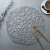 Japanese-Style Woven Household round Insulation Placemat PVC Hemp Woven Placemat Waterproof Non-Slip Heatproof Placemat Wholesale