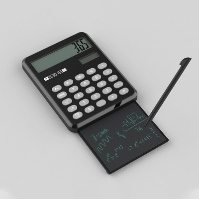 2021 New Handwriting Board Calculator Pull-out 12-Bit Solar LCD Handwriting Board Computer