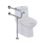 Handrail in Bathroom Elderly Non-Slip Help Disabled Toilet Bathroom Safety Barrier-Free Toilet Toilet Railing