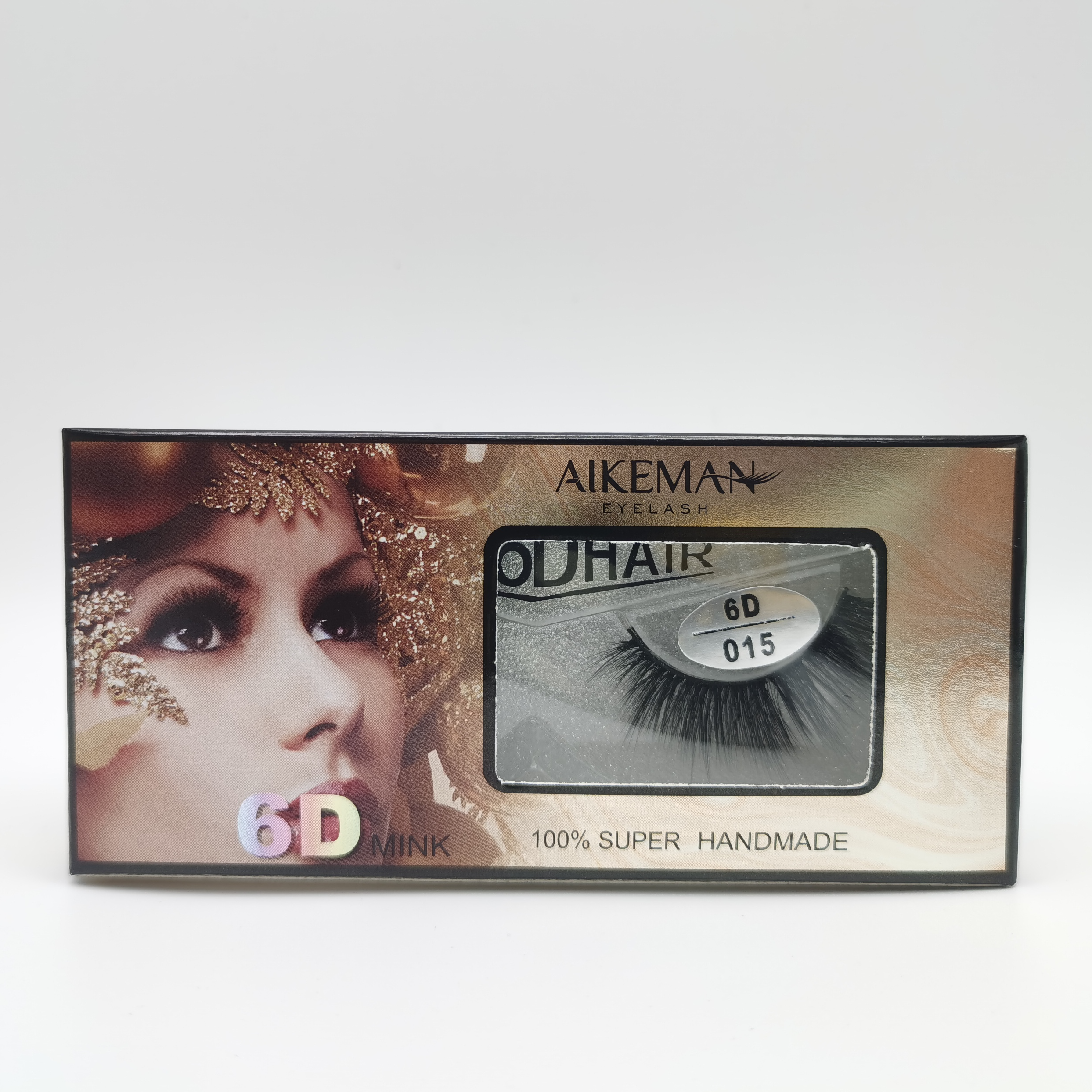 6D假睫毛 AIKEMAN 自然立体纤长夸张 条装 10对装假睫毛
