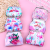 New Small Coin Purse Fashion Cartoon Coin Key Case Snap Button Buggy Bag Spot Large Wholesale