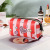 Cross-Border Creative Pillow Cosmetic Bag Fashion Spray Painting Pu Storage Bag Ladies Travel Portable Toiletry Bag Trendy Women's Bags