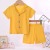 New Children's Pajamas Summer Soft Skin Breathable Cool Cotton Thin Cardigan Children and Teens Short Sleeve Suit 8870a