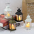 Cross-Border Flame Square Wind Lamp Christmas Decoration Simulation Led Small Table Lamp Show Window Scene Pendent Ornaments