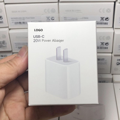 Applicable to iPhone PD Charging Plug 20W Fast Charge Iphone12 11 Pro 2PD Fast Charge 20W Charging Plug
