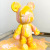 Fluid Cool Bear White Body Decoration Handmade Gift Combination Package Model Graffiti Painted Toy