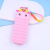 Cross-Border New Deratization Pioneer Silicone Pencil Case Children Cartoon Pencil Bag Pop It Decompression Pencil Case Stationery Storage