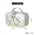 Marble Pattern Cosmetic Bag Wash Bag New Clutch Pu Cosmetic Bag Cosmetic Storage Bag Bathroom Bag