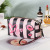 Cross-Border Creative Pillow Cosmetic Bag Fashion Spray Painting Pu Storage Bag Ladies Travel Portable Toiletry Bag Trendy Women's Bags