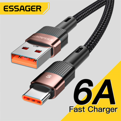 Essager6a Super Fast Charge Mobile Phone Data Cable for Apple Type-C Android Mobile Phone 66W Flash Charger