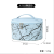New Cosmetic Bag Wash Bag Marbling Bathroom Bag Cosmetics Storage Bag Lady's Pu Bag Travel Bag