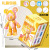 Fluid Cool Bear White Body Decoration Handmade Gift Combination Package Model Graffiti Painted Toy