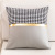INS Cross-Border Imitation Leather Faux Leather Pillow Thickened Living Room Sofa Nordic Light Luxury Thousand Birds Stitching Pillow Cover Pillow