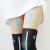 Pretty Girl Warrior Socks Printed Stitching Fake Thigh High Cartoon Cute Female Student Stockings High Pantyhose