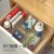 Japanese-Style Drawer Storage Box Built-in Household Plastic Transparent Kitchen Partitioned Organizing Box Student Stationery Organizing Box