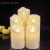 Simulation Swing Led Electric Candle Lamp Plastic Christmas Wedding Decoration Lead Script Kill Props White Candle