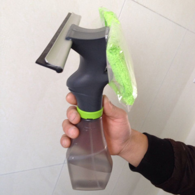 Multifunctional Water Spray Window Cleaner Household Wipes Glass Fabulous Tool Car Spray Glass Wiper Three-in-One Glass Cleaner