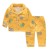 Autumn and Winter New Popular Children's Loungewear-12 Years Old Fleece-Lined Long-Sleeved Trousers Cardigan Pajamas Warm Suit 8809