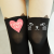 Pretty Girl Warrior Socks Printed Stitching Fake Thigh High Cartoon Cute Female Student Stockings High Pantyhose