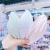 Forever Love Qiai Headband Spring Romantic Floral Cross Headband Hairpin Pink Lace Cloth Headband Hair Accessories