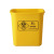 Household Indoor Outdoor 15L Trash Can Portable Uncovered Kitchen Bathroom Classification Medical Waste Trash Can