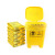 Medical Waste Bag Extra Thick in Yellow Extra Thick Large Portable Flat Disposable Hospital Clinic Waste Packaging Bag