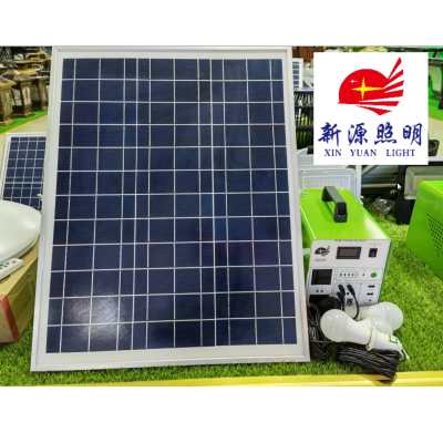 New Solar Portable Small System Battery Generator Power Supply