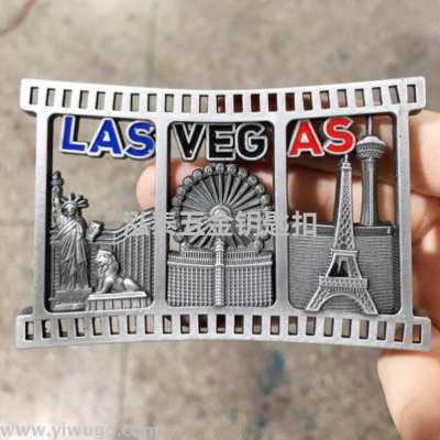 Las Vegas Usa Tourist Souvenir Refridgerator Magnets Keychain Customization as Request Gift