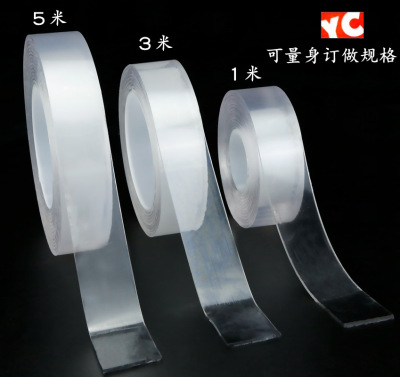 Wholesale Double-Sided Adhesive Transparent Seamless Nano Tape Acrylic Double-Sided Adhesive Washing Repeated