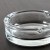 Wholesale Glass round Ashtray Ashtray Creative Household Living Room Transparent Supply Manufacturer