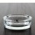 Wholesale Glass round Ashtray Ashtray Creative Household Living Room Transparent Supply Manufacturer