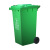 Park Classification Environmental Sanitation Waste Bin Medical Outdoor Trash Bin 240L Pedal Trailer Plastic Trash Can Wholesale