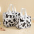 Cows Pattern Pu Cosmetic Bag Waterproof Large Capacity Good-looking Portable Advanced Buggy Bag Skin Care Wash Bag Wholesale