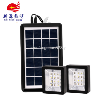 2022new Solar Lighting System Removable Rechargeable Mobile Phone