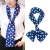 Star-like Narrow Scarf Female Streamer Hair Accessory Printed Hair Band Artificial Silk Long Scarf Manufacturer