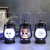 Halloween New Style Lantern Ghost Face Portable Small Lantern Haunted House Bar Ghost Festival Horror Decoration Props