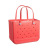 2022ins New EVA Foam Color Jelly European and American Large Capacity Perforated Family Travel Hand Holding Women's Bags