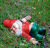 Cross-Border New Arrival Creative Drunk Dwarf Lying on the Floor Sleeping Garden Decoration Courtyard Resin Craft Ornament
