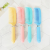 Cartoon Hairdressing Comb Comb Mirror and Comb Macaron Color Tangle Teezer Barber Shop Beauty Salon Styling Comb