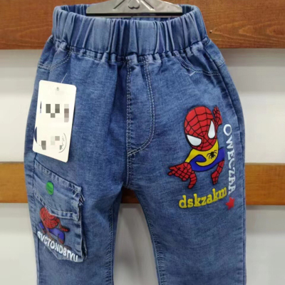 Factory Direct sales children's clothing boys' middle pants jeans summer clothes Cash Children's fifth and seventh pants