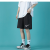 22 Summer Menswear Shorts Summer Thin Casual Sports Capris Men's Pants Loose Five-Point Trendy Beach Pants Fashion