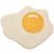 Creative Poached Egg Bathroom Non-Slip Mat Absorbent Plush Omelette Floor Mat Bedroom Bathroom Egg Yolk Mat