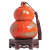 New Chinese Gourd Ceramic Ruyi Decoration Tea Storage Tank Living Room Entrance Antique Shelf Tea Room Home Ornament