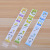 Factory OPP Plastic Bag Stationery Refill Bag Color Printing Self-Adhesive Bag Thin Strip Pouch Plastic Bag