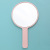 Single-Sided round Hand-Held Mirror Wholesale Makeup Handle Djy Mirror Portable Portable Makeup Beauty and Makeup Small Mirror