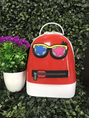 2019 New Ins Spring and Summer Environmental Protection PVC Jelly Fashion Children's All-Match Two-Color Backpack