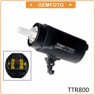 OUBAO flash light TTR800 series digital video flashlight LED digital display panel 800W Digital Edition